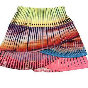 Lucky In Love Women's Size Small 4 / 6 Venice Beat Skirt Skort Small NWT